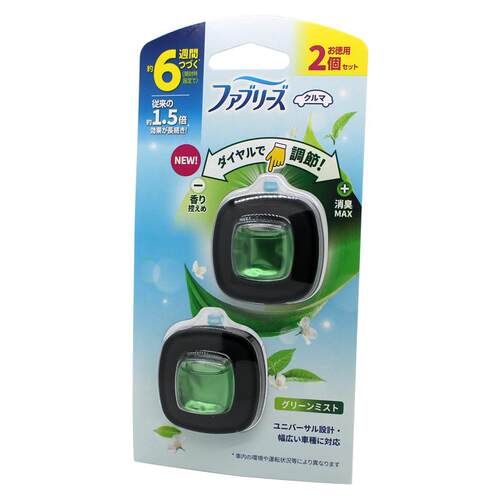 日本宝洁febreze风倍清汽车出风口香水车载香氛空调除菌防霉去味