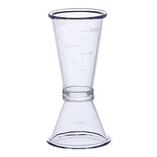双头盎司小量杯20cc糖浆量杯塑料带刻度毫升计量器烘焙奶茶店专用