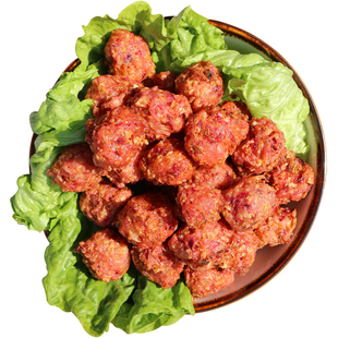 邳州萝卜丸子油炸素菜丸子徐州新沂山东特产手工制作1斤现做现发