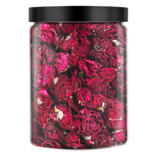 玫瑰花冠云南墨红玫瑰冠特级正品可食用干玫瑰大朵