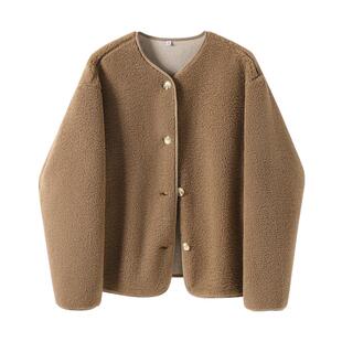 班尼路S&K系列加绒外套女2025冬季保暖内胆韩系小个子休闲上衣女Q