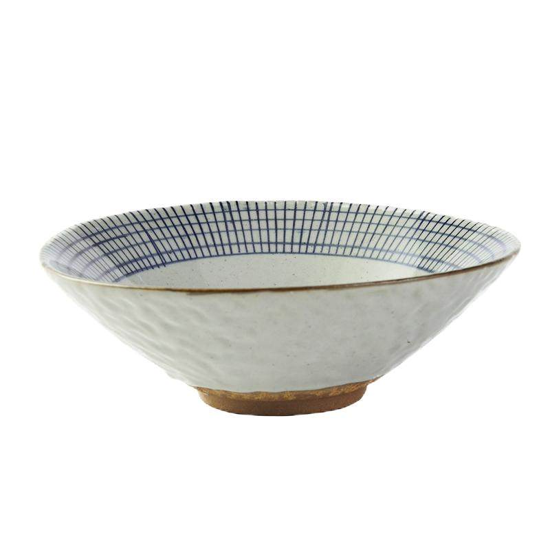 日式风商用餐具陶瓷面碗