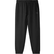 HLA/海澜之家抽绳弹力锥形卫裤春夏季刺绣款