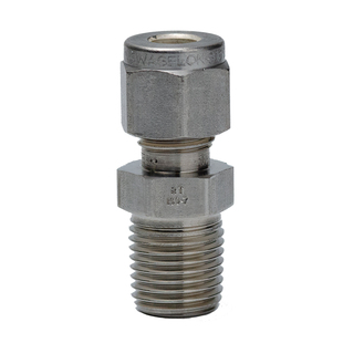 世伟洛克 Swagelok 终端NPT直通接头NPTM接头 外螺纹 SS-400-1-4