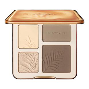 没一个废色!打造立体骨相修容高光一体盘02树影盘综合juduo橘朵