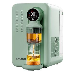 CAWOLO制冷即热式饮水机家用小型桌面台式茶吧机2024新款净饮水器