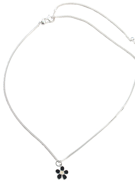 S925纯银调节伸缩链项链可爱饰品