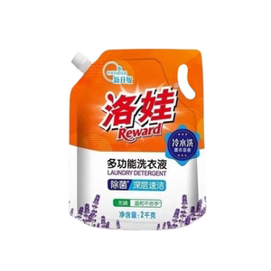 洛娃洗衣液冷水速溶深层洁净除菌