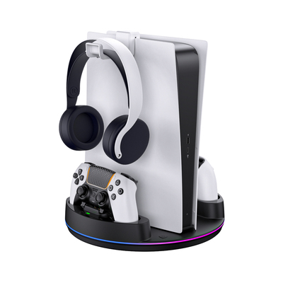 新得利PS5手柄座充Slim主机底座