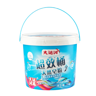 【顺手买】大运河洗衣粉皂粉750g*1桶正品官方旗舰店