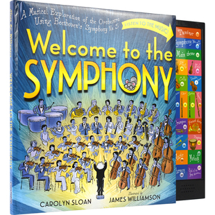 Usborne 发声书系列 火车丛林夜晚动物园 幼儿音乐启蒙 儿童古典乐艺术培养 英语发声书 英文原版进口图书