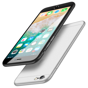 iphone6s手机壳苹果6plus保护套i6超薄6P磨砂se2硬壳7简约8男女款