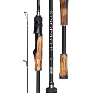 国王路亚竿单竿泛用路亚竿l调直柄翘嘴新款ml微物碳素远投kingpro