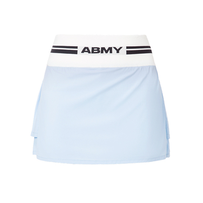 美式网球运动百褶裙女带底裤口袋