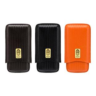 Lubinski鲁宾斯基雪茄皮套3支装牛皮保湿管便携旅行保护包烟盒