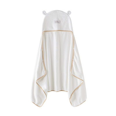 宝宝浴巾儿童带帽斗篷防风浴袍