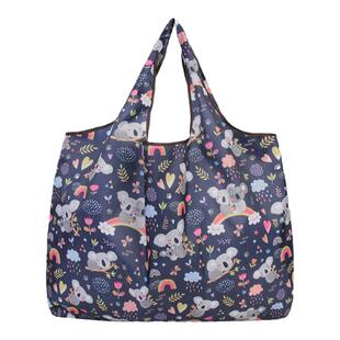 可折叠购物袋布袋帆布袋便携大容量大花手提买菜包超市无纺环保袋