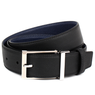 MALOOFDICK马洛夫蒂克腰带双面可用针扣裤带头层牛皮新品男士皮带