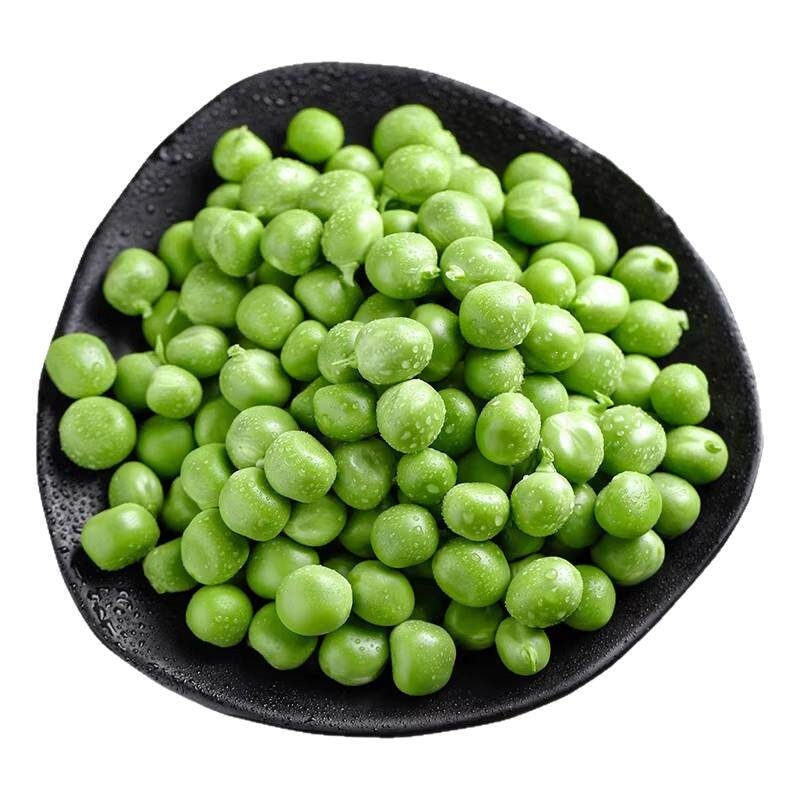新鲜豌豆粒速冻青豌豆甜青豆冷冻麦豌豆生青豆粒蔬菜商用豌豆4斤
