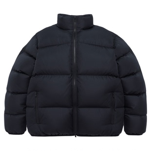 【S级暖壳】800蓬95白鸭绒安心绒立领短款面包服羽绒服男女外套冬