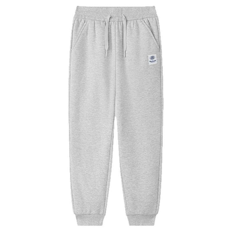 Skechers斯凯奇儿童舒适宽松裤子秋冬童装加绒保暖长裤男女童卫裤