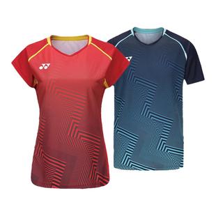 正品尤尼克斯YONEX羽毛球服男款女国家队比赛服套装全英赛速干yy