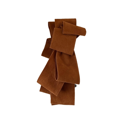 韩系秋冬焦糖香蕉夹2025新款高端