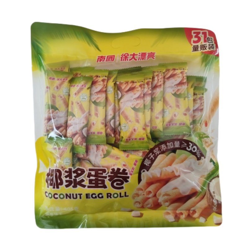 南国405椰香薄饼椰浆蛋卷