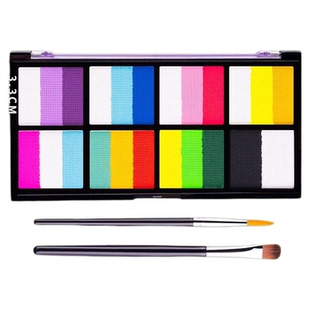 彩绘儿童脸部工具套装面部彩绘颜料六一儿童节diy无毒安全无异味可水洗舞台妆节日摆摊脸彩画脸彩幼儿园女孩