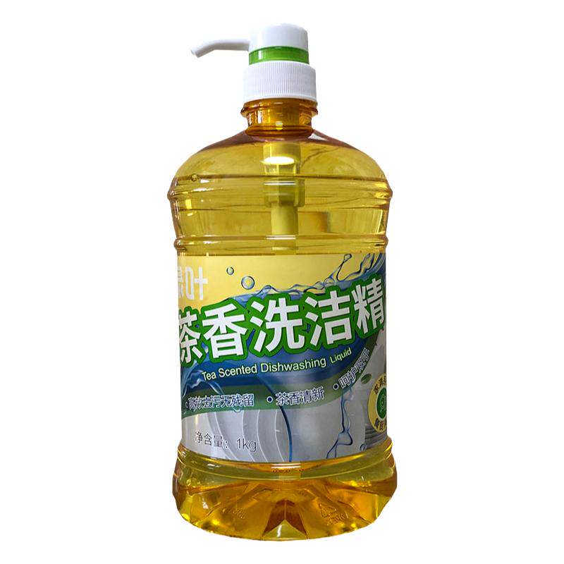 绿叶茶香洗洁精高效去污无残留