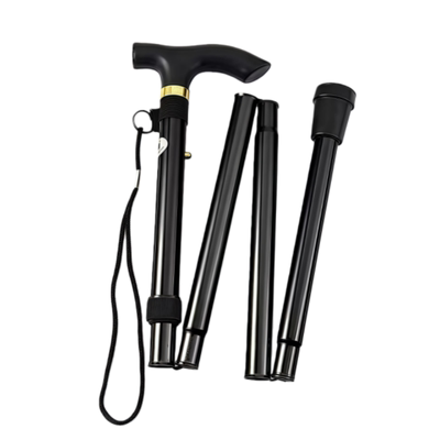 登山杖折叠铝合金伸缩便携滑雪防滑爬山拐杖老人拐棍户外徒步装备