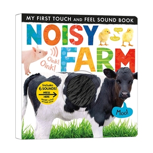 英文原版绘本 Noisy Farm 嘈杂的农场 英文版 进口英语原版书籍儿童外文书