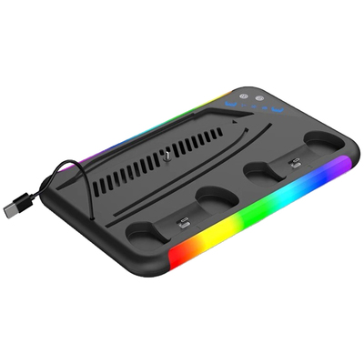 新款PS5全系底座降温风扇炫彩