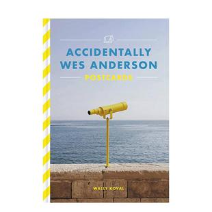 【预售】偶遇韦斯安德森：26张明信片 Accidentally Wes Anderson Postcards 英文原版进口 善本图书