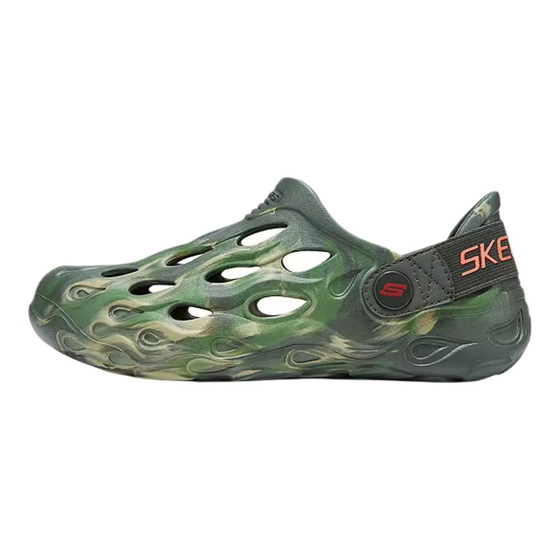 Skechers斯凯奇儿童夏季新款轻质泡泡鞋时尚一脚蹬中大童涉水凉鞋