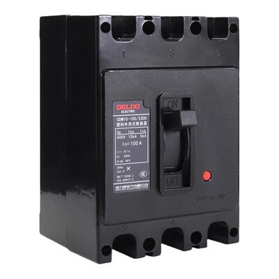 德力西电气三相空气开关断路器