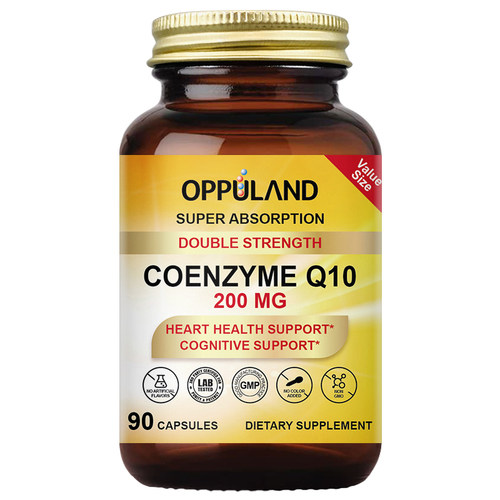 OPPULAND辅酶Q10软胶囊美国正品中老年心脏保健供养心肌抗氧化