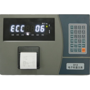 仪表D12数字电子称称重仪表电子磅、地磅表头称重显示器100吨
