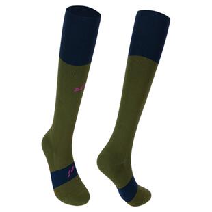 AR跑步运动压力袜专业压缩过膝袜骑行袜户外徒步跳绳飞机长筒袜女