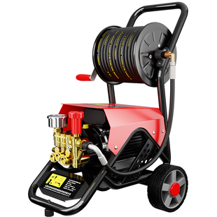 黑猫驰骋新型220V高压强力清洗机大功率家用洗地刷车泵增压洗车机