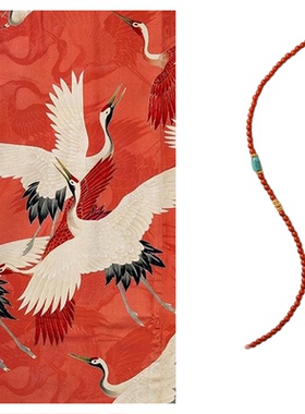 【普陀山官方】南红招财转运项链