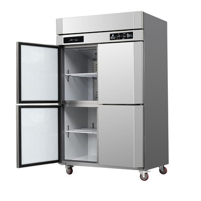 雪歌厂家直销四门六门风冷商用柜