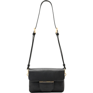 ALLSAINTS女士单肩斜挎包牛皮革小方包袋2025年秋季女包W261XC