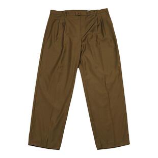 hozin同款定制卡其色popping/locking西装hiphop裤子宽松街舞西裤