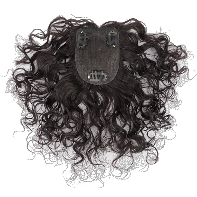 黑天鹅递针持久烫真人发丝卷发片