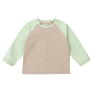 【吸湿速干】嘟嘟家儿童T恤男童春季上衣插肩女童衣服宝宝秋童装