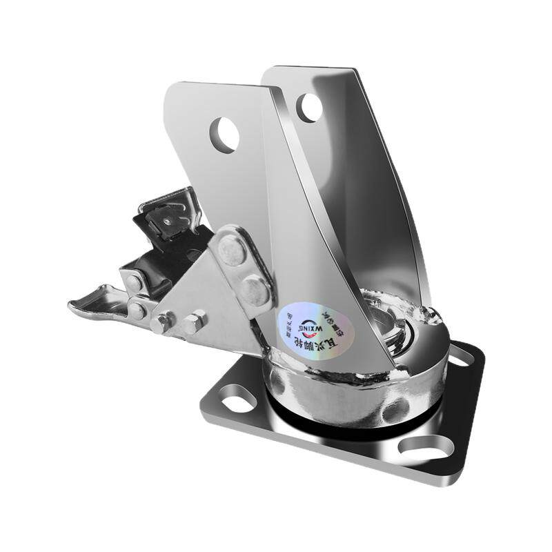 抗冲击支架重型万向支架轮架子万向轮瓦兴支架工业承重牵引载重架