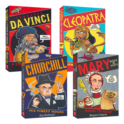 Horribly Famous 可怕的历史名人 Horrible Histories 姊妹系列 可怕的历史 名人传记故事书 百科科普读物 英文原版进口儿童图书