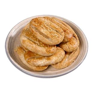 无蔗糖荞麦椒盐酥牛舌饼粗粮山药乔芥麦椒盐酥烧咸味小饼干旗舰店