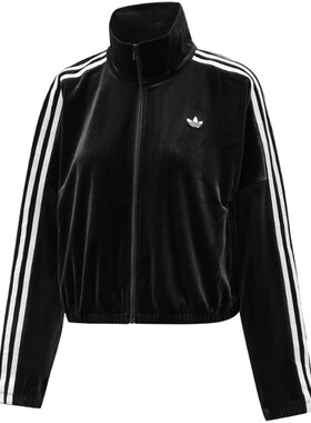 滔搏丨adidas阿迪达斯三叶草女子时尚百搭运动休闲夹克外套KR6511